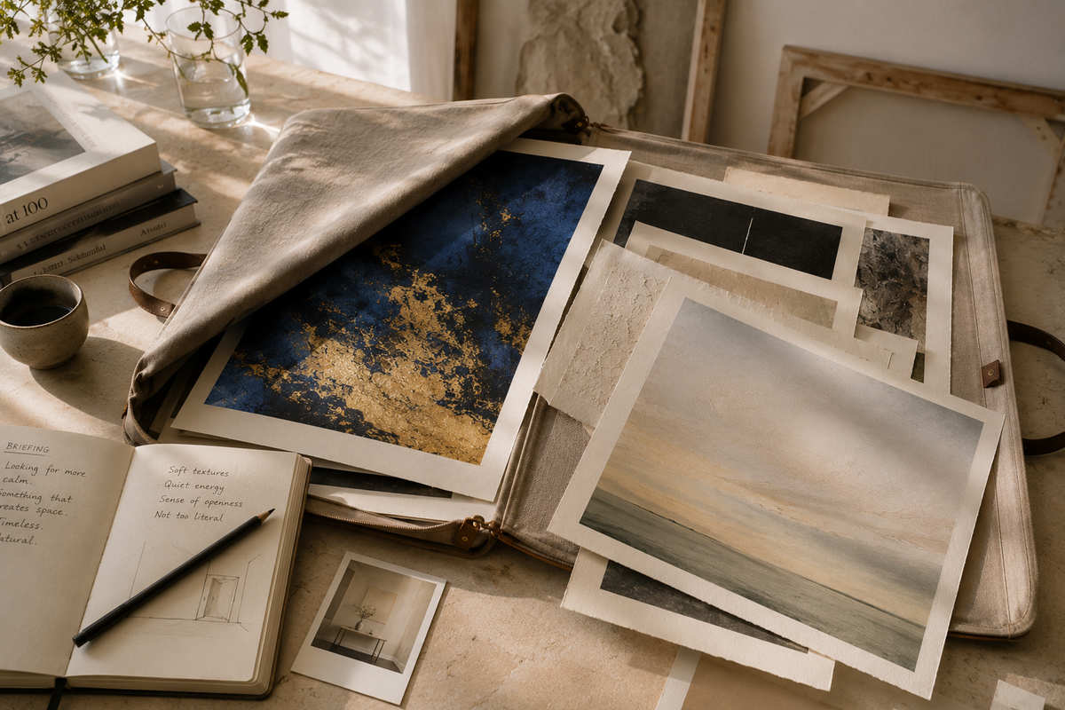 ODE Selected open portfolio with carefully curated artworks chosen using the ODE Method.