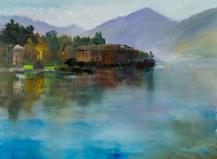 ODE Art Selection Selected chosen mountain and sea landscape artwork to support a transformation from Unsettled to Reassured.