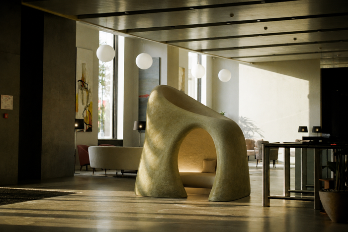 Artwork selected for an interior project