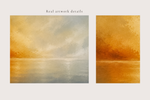 Close-up details of EXHALE No.2, showing the soft gradients, fine art texture and subtle colour transitions.